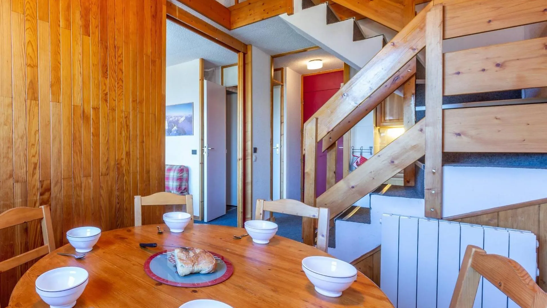 شقة Duplex Cosy Pour 6 A La Plagne, Au Pied Des Pistes - Fr-1-353-8 فرنسا